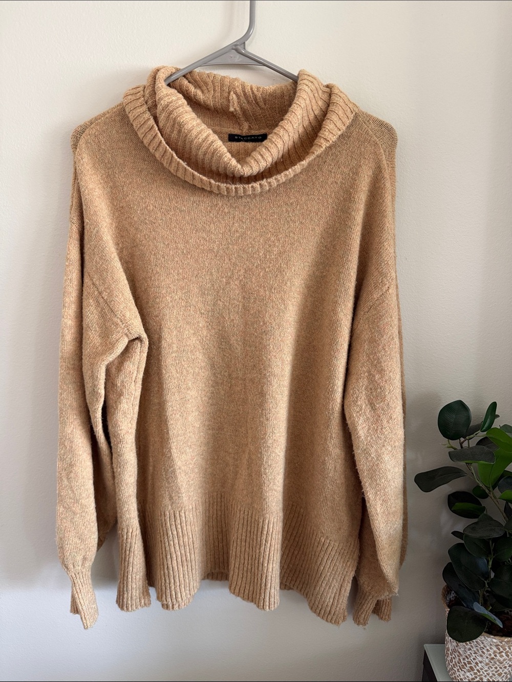 Staccato Camel Turtleneck Sweater